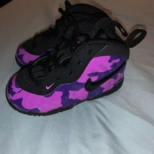 Kids Purple Nike Foamposite